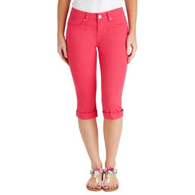 Bright pink must have capri trousers